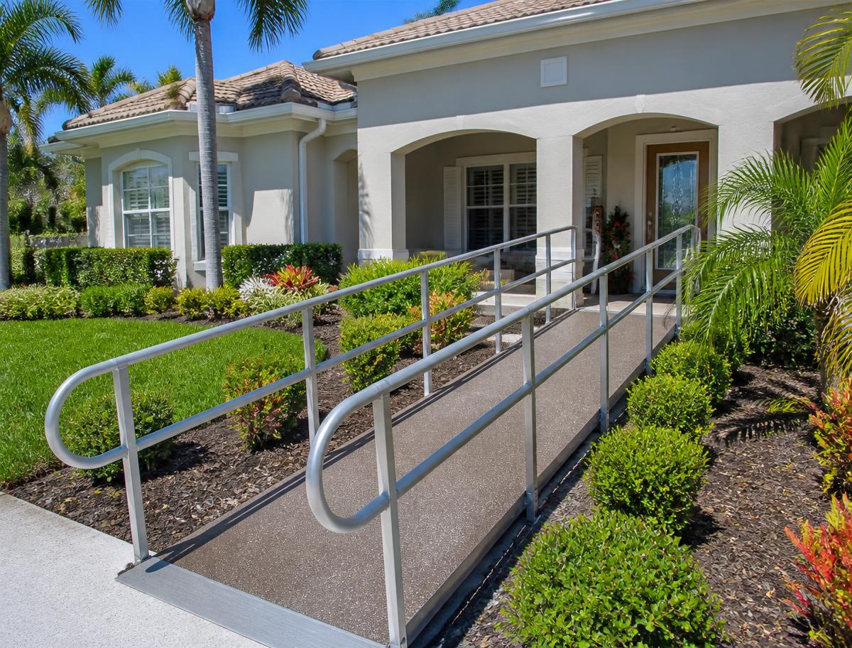 Wheelchair Access Ramp — senior home safety project in Kissimmee, FL